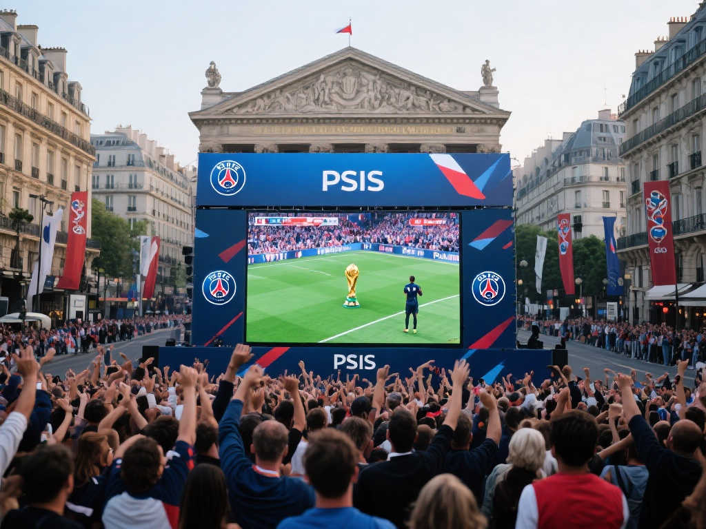 队报:巴黎今晚若成功晋级,市政厅月底将开启大屏直播 队报:巴黎今晚若成功晋级,市政厅月底将开启大屏直播